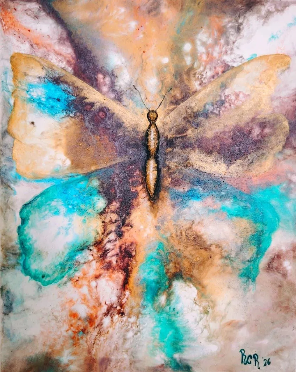 Cuadro mariposa